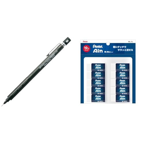 Amazon.co.jp: 【セット買い】ぺんてる シャープペン グラフ1000